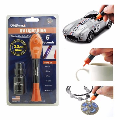 Quick Fix Liquid Plastic Welding Pen UV Light Repair Glue